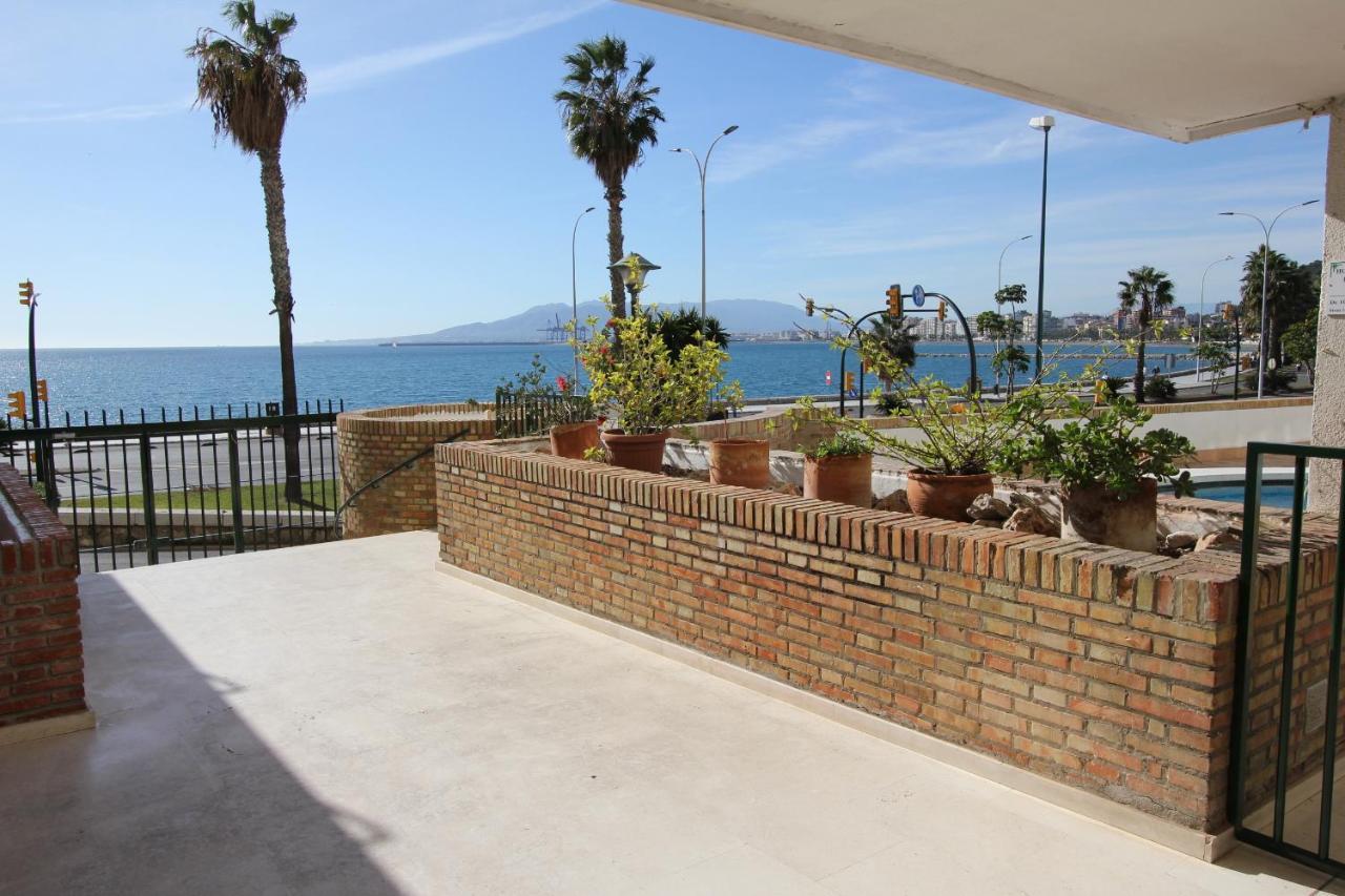 Apartamento Frente Al Mar Málaga Exteriör bild