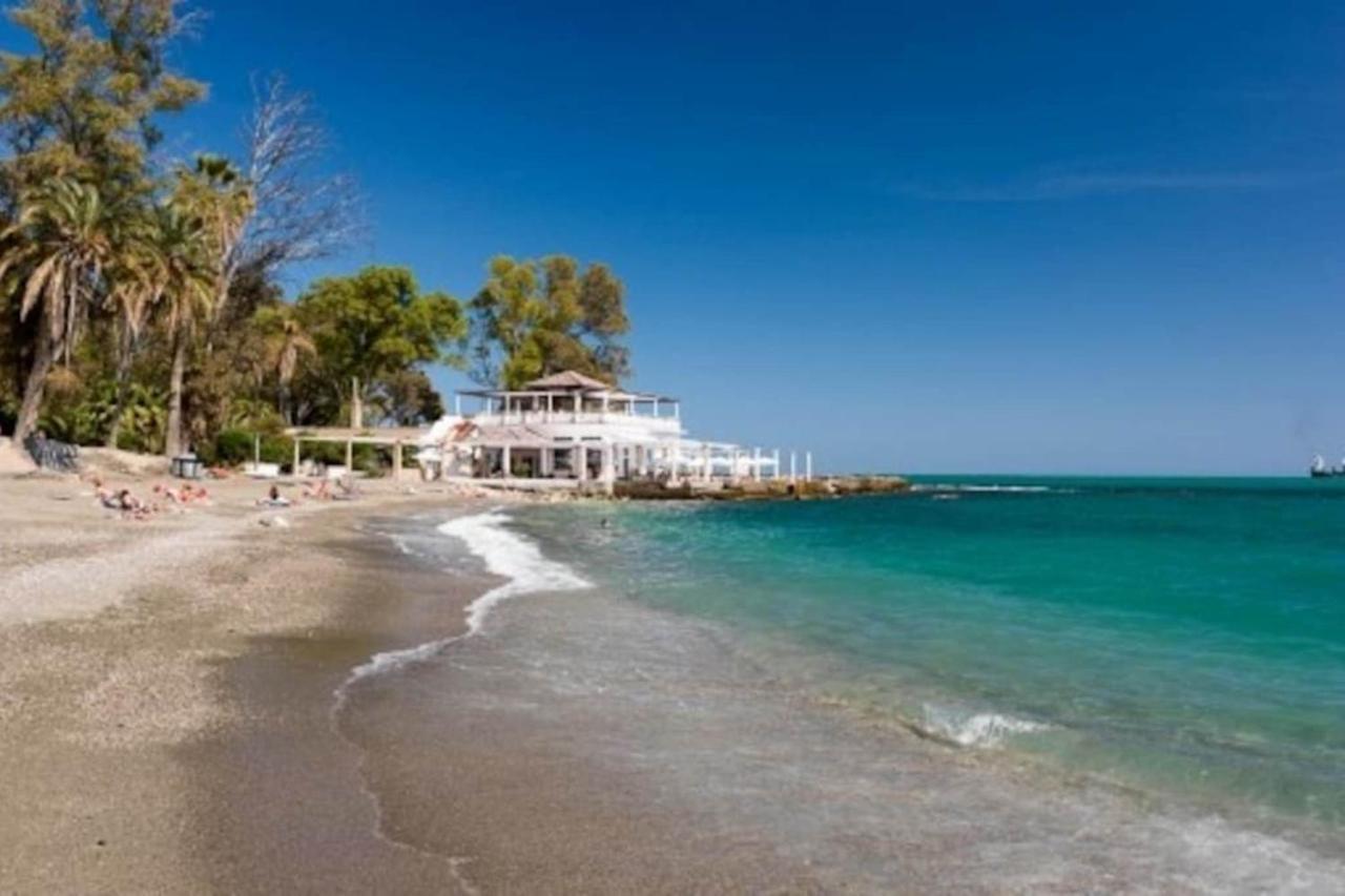 Apartamento Frente Al Mar Málaga Exteriör bild